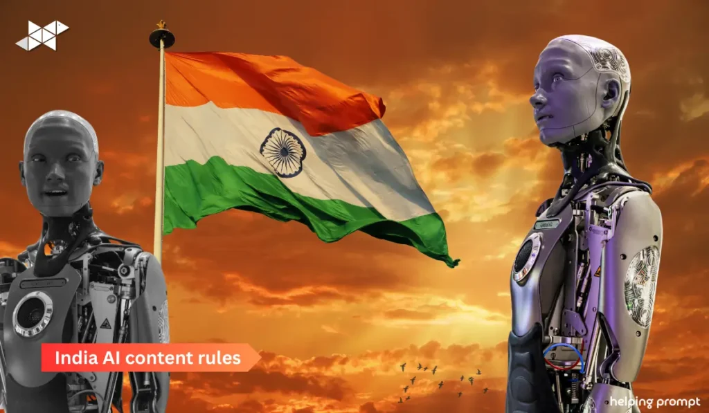 India AI content rules