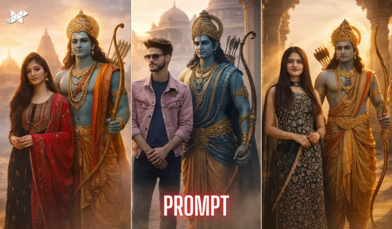 Lord Ram Photo Using Selfie AI Prompt