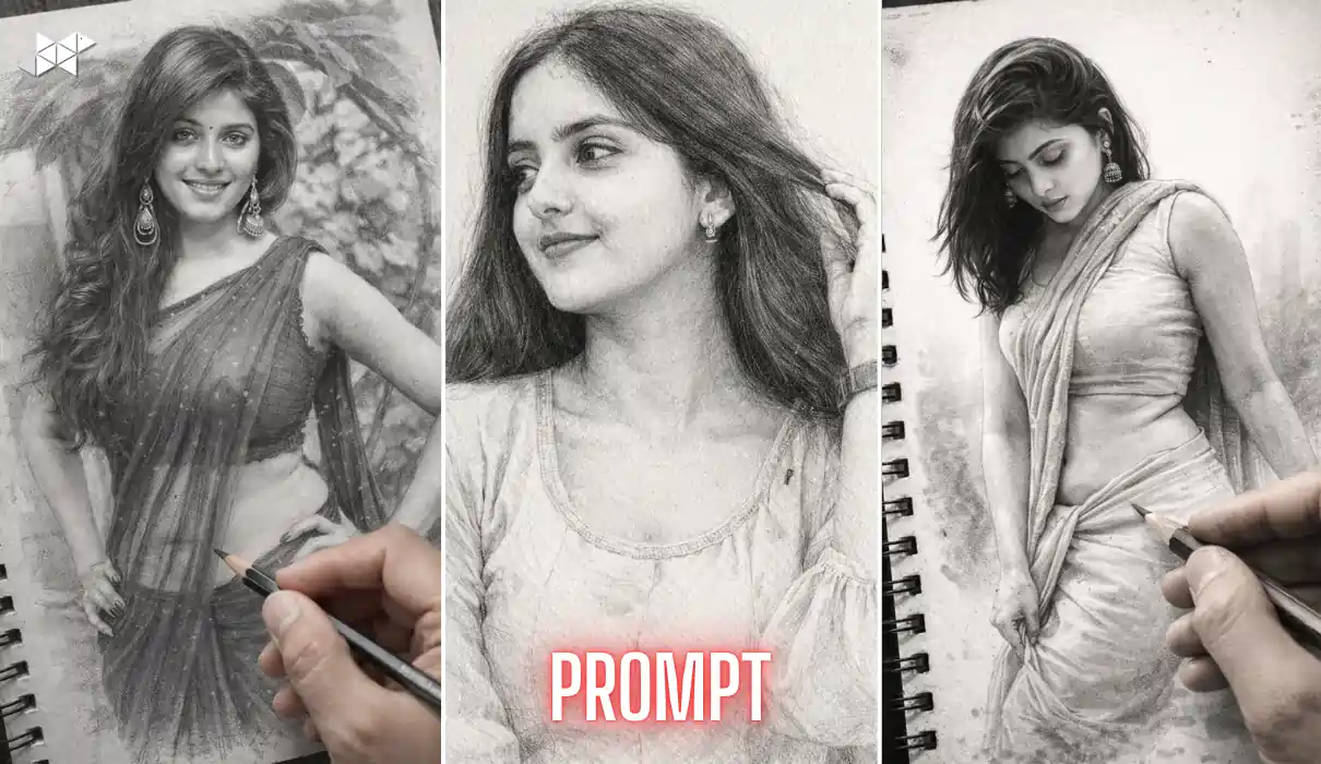 A Pencil Sketch Prompt That Turns Portraits Into Living Art