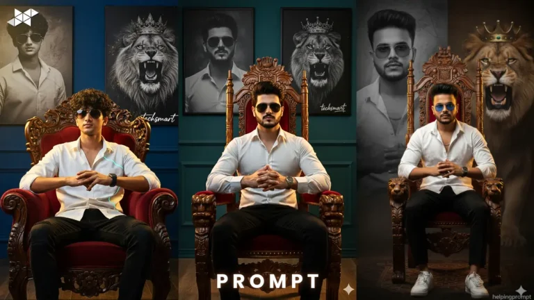 Royal Power Portrait: King-Style AI Photo Guide 4K