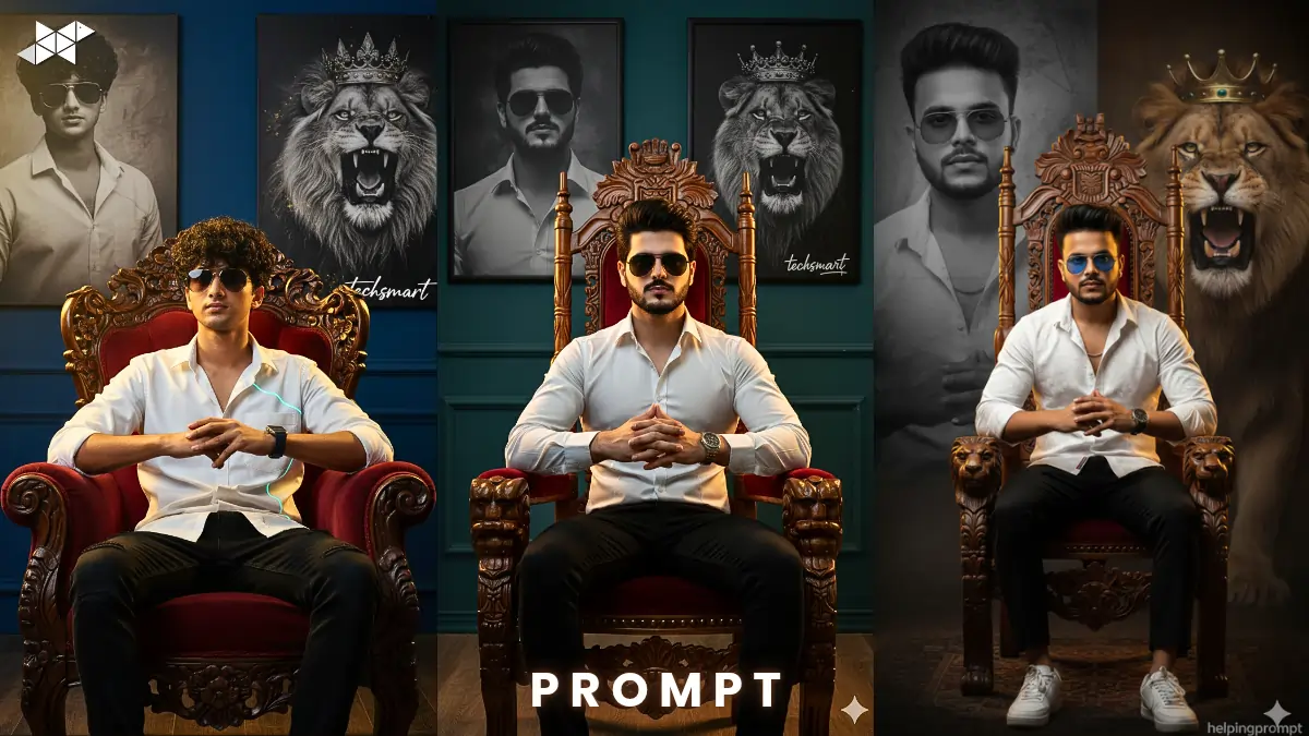 Royal Power Portrait: King-Style AI Photo Guide