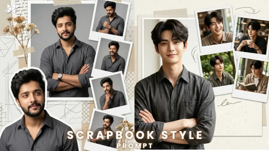 Scrapbook-Style AI Portrait Prompt Guide 2026