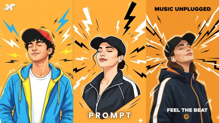 Turn Your Photo Into a Music Energy Poster 4K