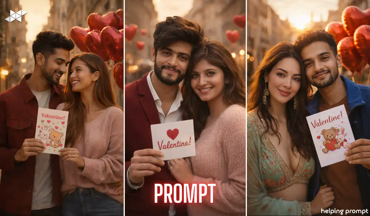 Valentine’s Day Couple Portrait