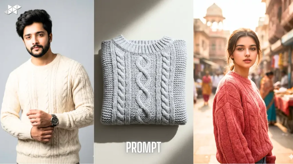 Sweaters Prompt for AI Photos That Actually Look Real