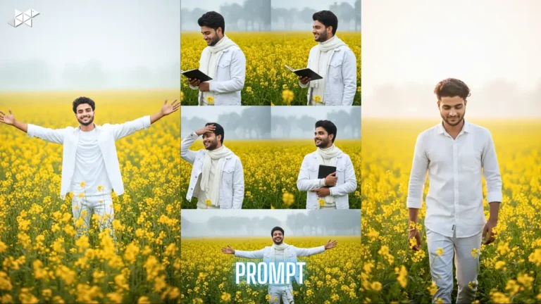 Ultra-Realistic Mustard Field Portrait Prompt (8K Cinematic)