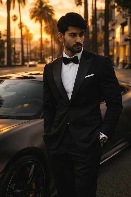 Los Angeles Luxury Lifestyle AI Prompt