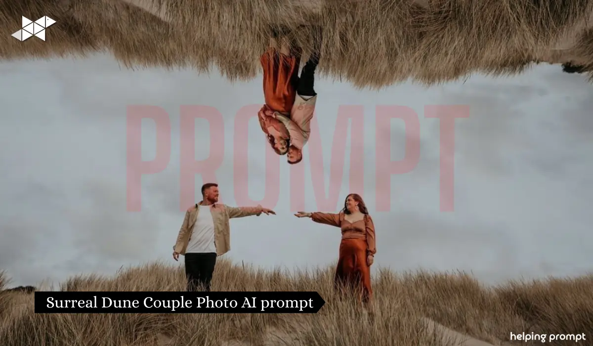 Create a Surreal Dune Couple Photo Using AI: 7 Cinematic Prompts for Perfect Face Match