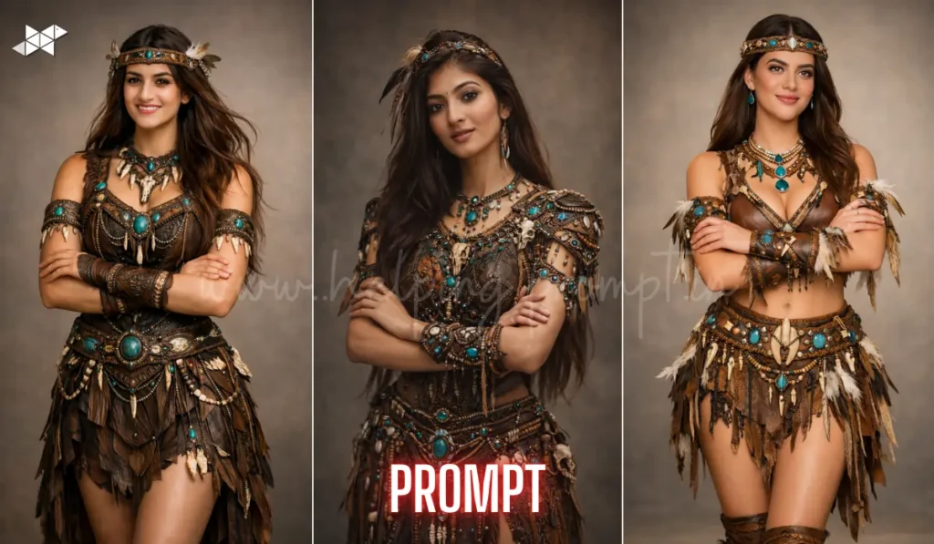Tribal Fantasy Portraits AI Prompts