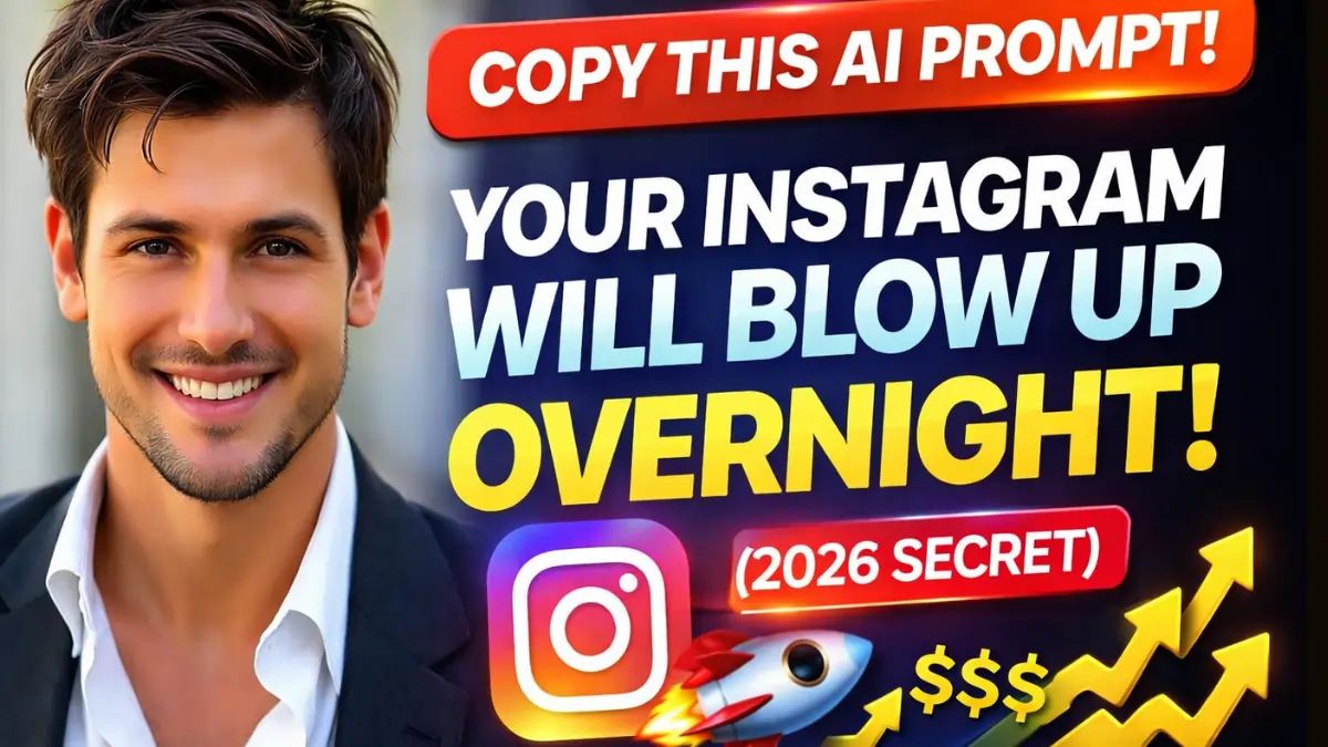 Copy AI Prompt for Instagram Growth (2026) – Go Viral Fast🚀