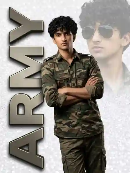 Army Poster AI Prompt - Luxury Cinematic