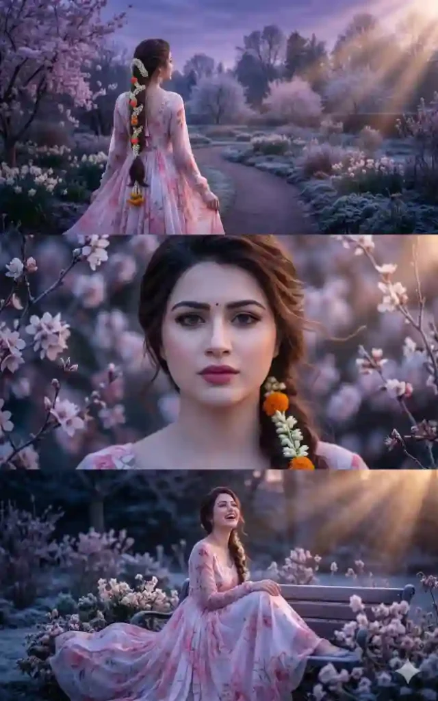 Powerful Winter Portrait Collage Prompt