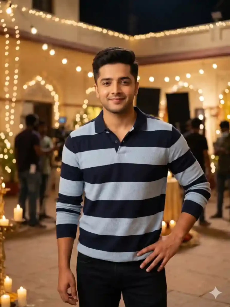 Cinematic BTS Photo Prompt - Desi Swag Night