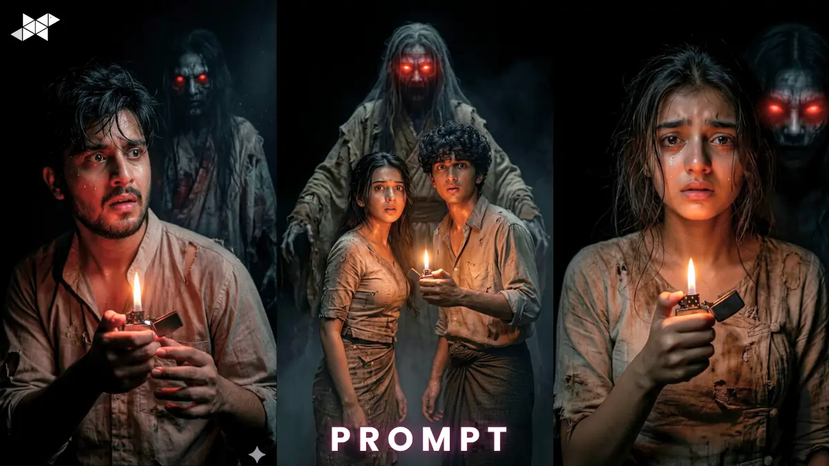 Cinematic Dark Horror Scene AI Prompt 2026