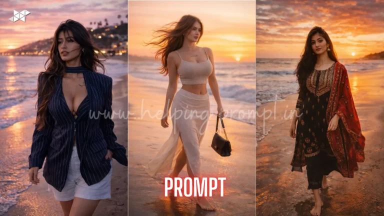Cinematic Malibu Beach AI Prompt for Stunning Selfie Shots
