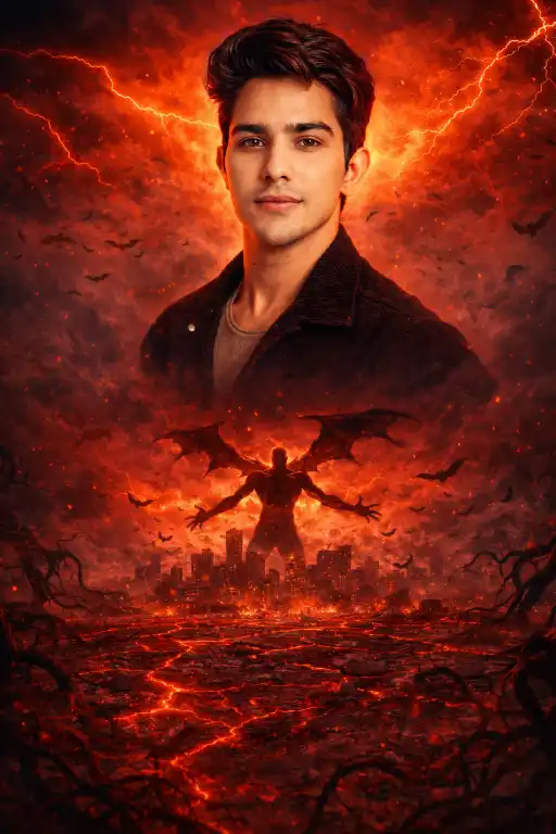 Stranger Things AI Poster Prompt