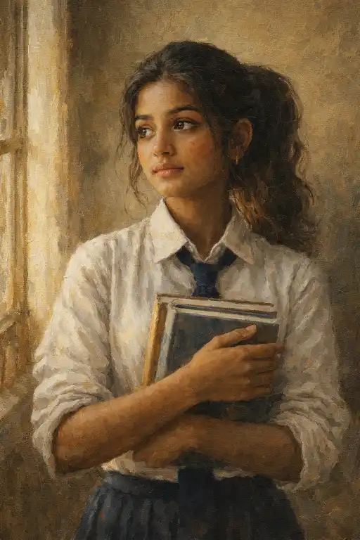 AI oil painting portrait prompt