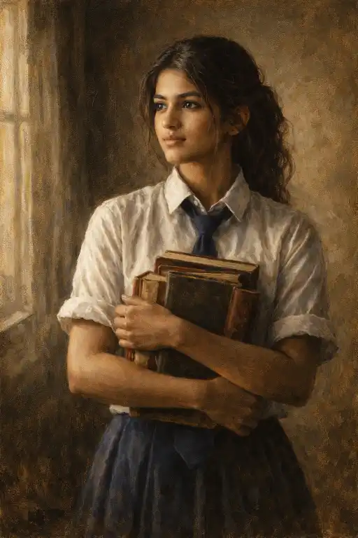 AI oil painting portrait prompt