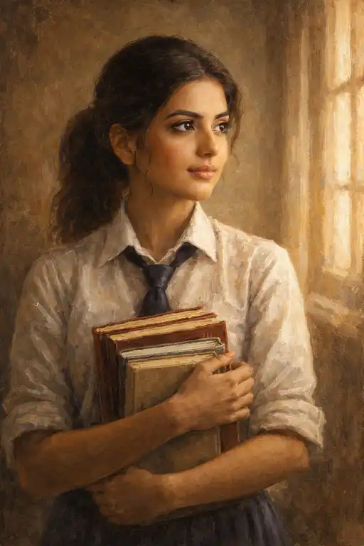 AI oil painting portrait prompt