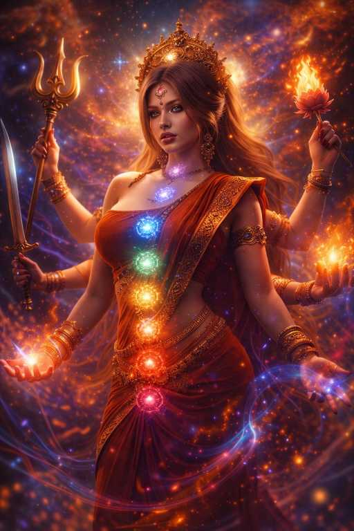 Divine Navratri AI Portrait