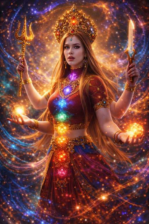 Divine Navratri AI Portrait