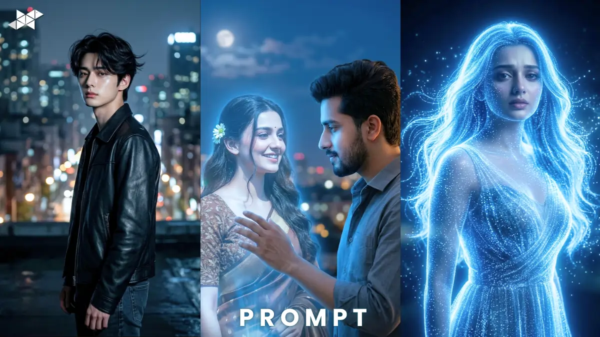 Dreamy Rooftop Love Scene AI Prompt (Cinematic)