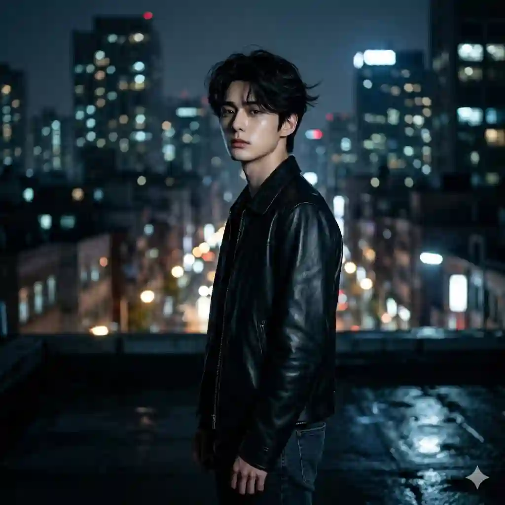 Dreamy Rooftop Love Scene AI Prompt 