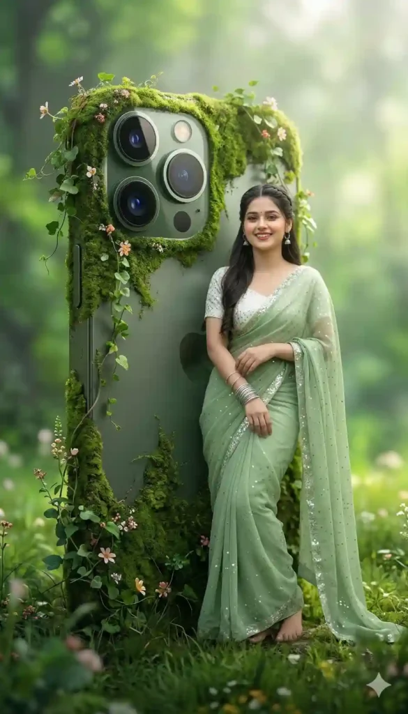 Fantasy iPhone Forest Scene AI Prompt (Luxury)