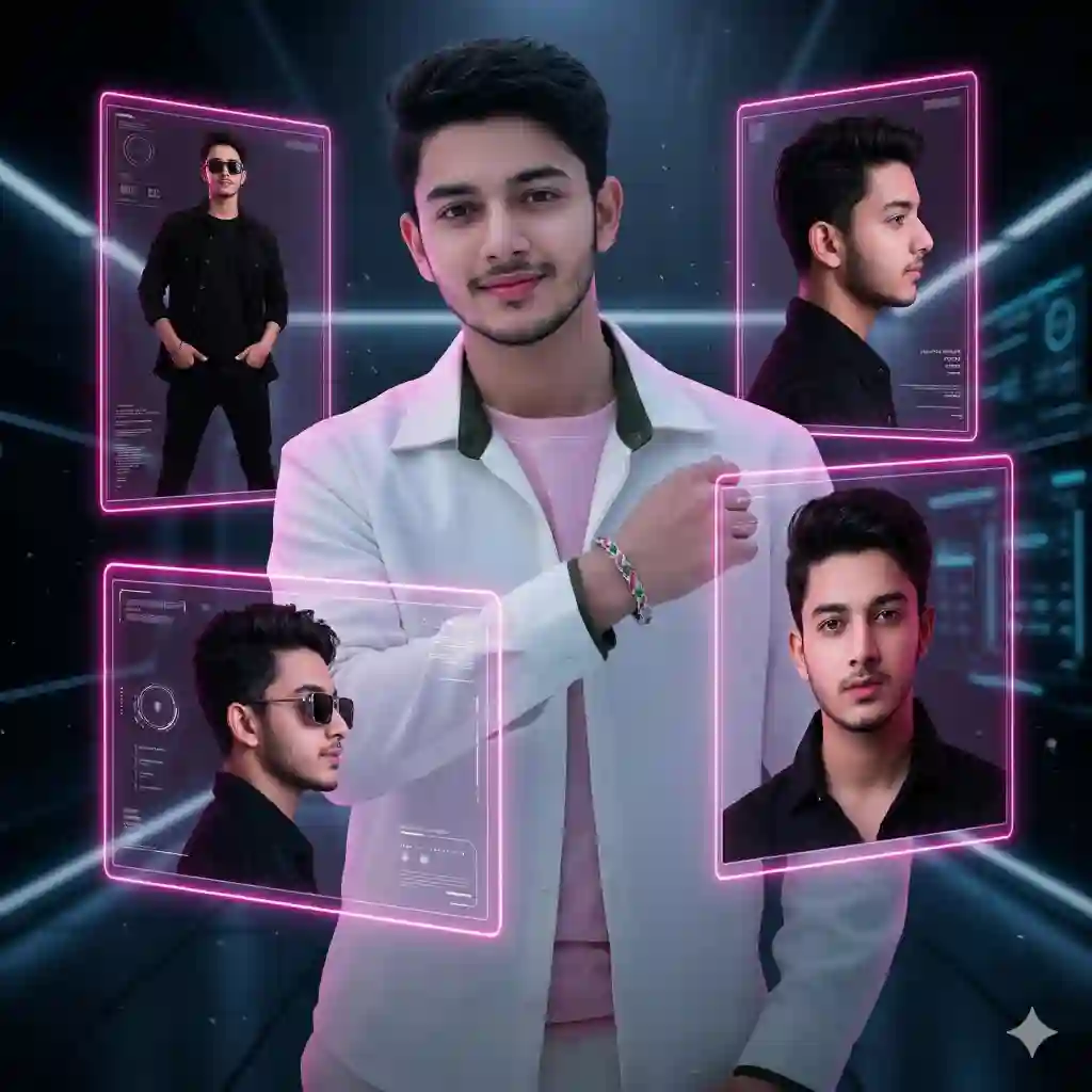 Futuristic Portrait AI Prompt