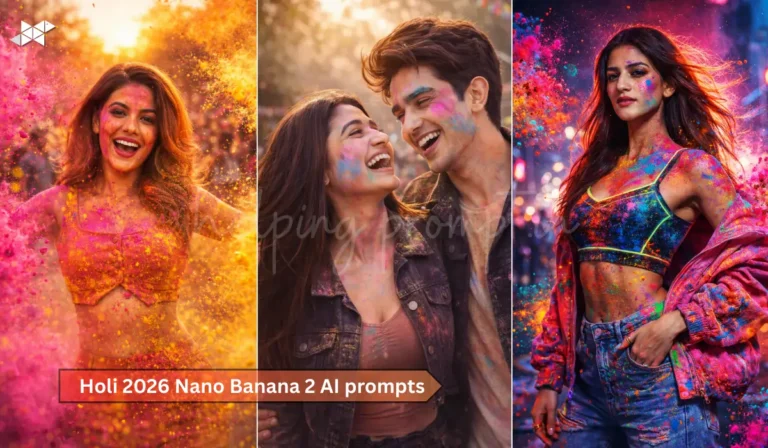 Holi 2026 Nano Banana 2 AI prompts
