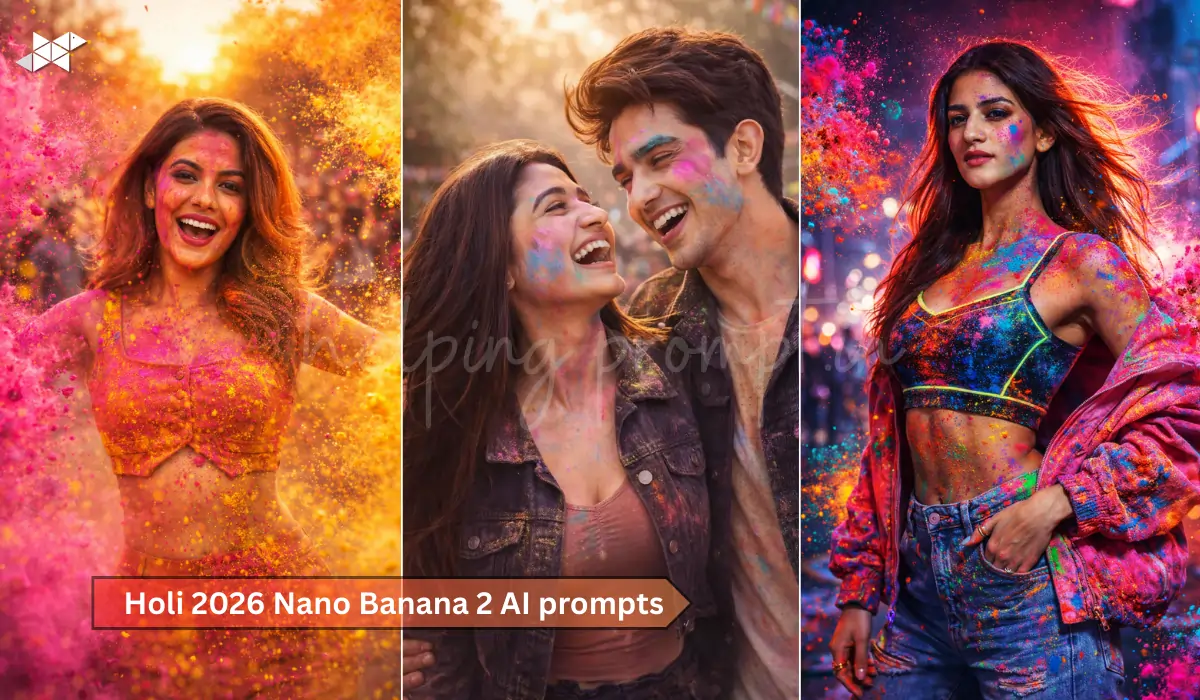 Holi 2026 Guide: Make Your Photos Go Viral Using Nano Banana 2 AI Magic