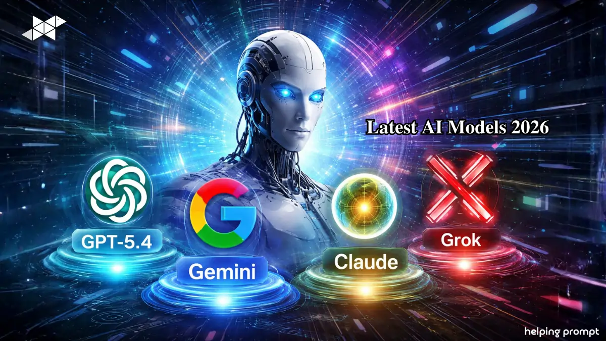 Latest AI Models 2026: GPT-5.4, Gemini 3.1, Claude 4.6 Lead the New AI Race