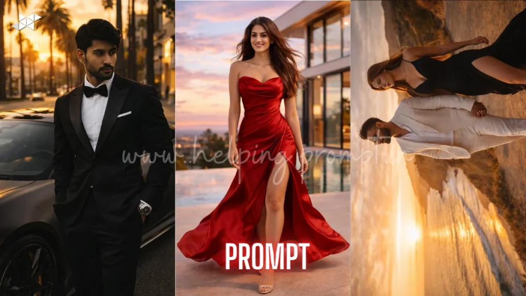 Los Angeles Luxury Lifestyle AI Prompt