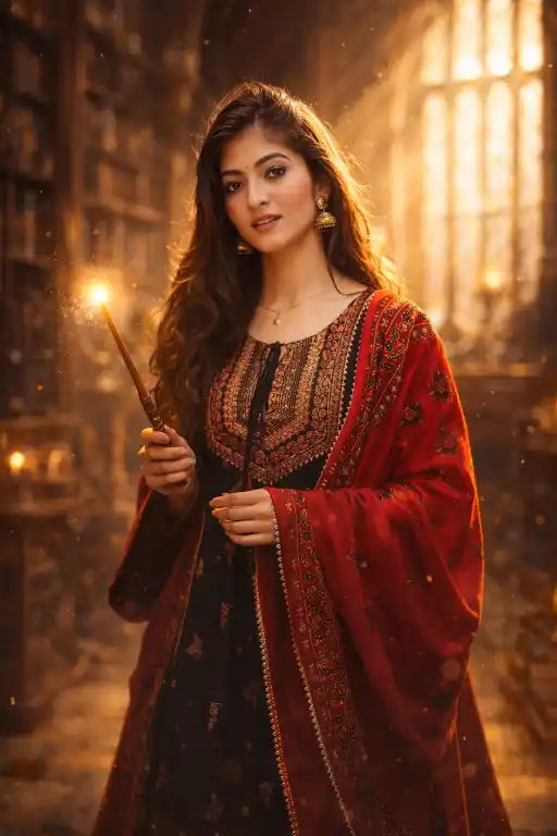 Wizard Portrait AI Prompt