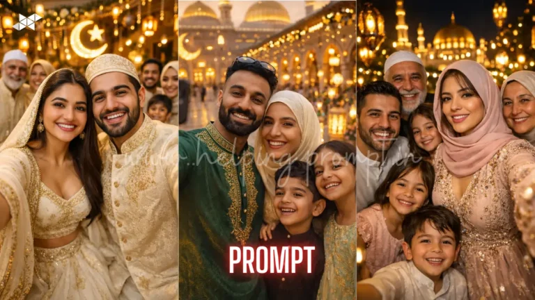 Eid Family Selfie AI Prompt