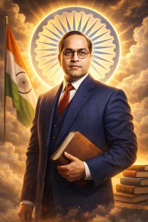 Ambedkar 3D AI prompt