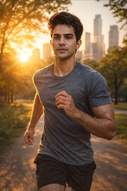 American Fitness Lifestyle Photo AI Prompt