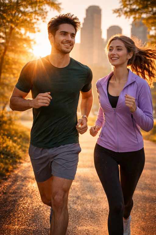 American Fitness Lifestyle Photo AI Prompt