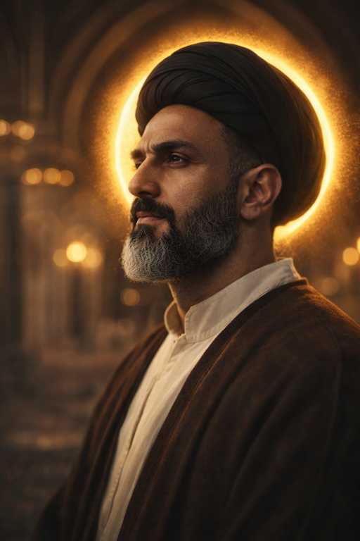 Ayatollah Khomeini Aura Look AI Prompt