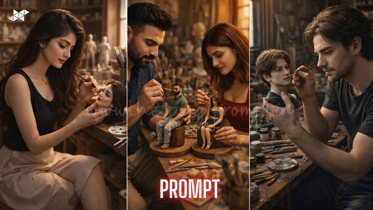 Powerful Cinematic Doll Sculptor AI Prompt Guide