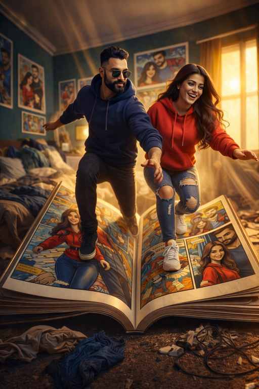 Comic Book Character AI Prompt