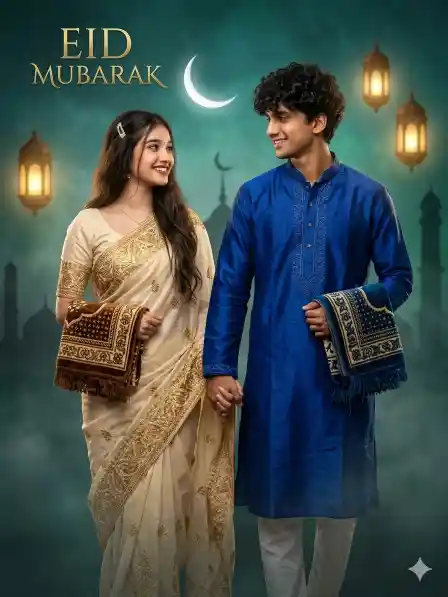 Powerful Eid Mubarak Portrait Prompt