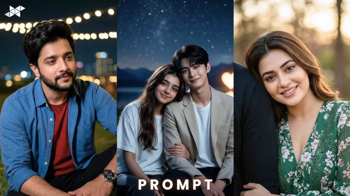 Viral Romantic Couple Scene Prompt (Dreamy & Realistic)