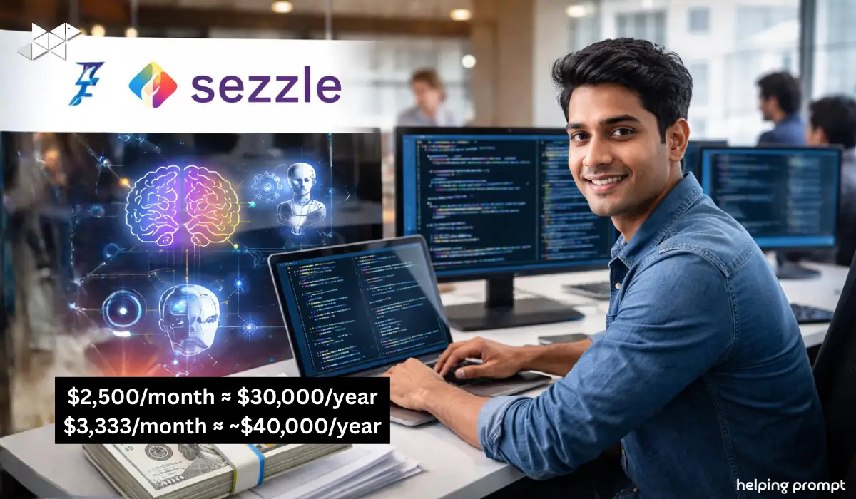Sezzle Hiring AI Engineer I (0-2 Years) – $2.5K-$3.3K/Month Salary | Apply Now