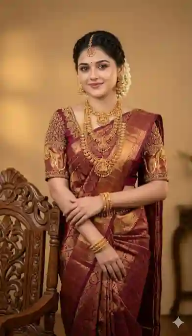 South Indian Family Portrait AI Prompt