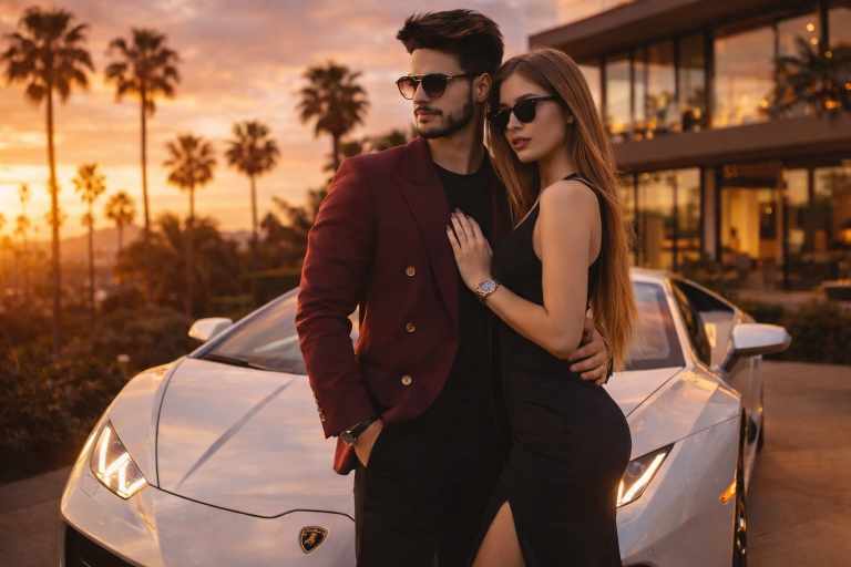 Luxury American Lifestyle AI Prompt