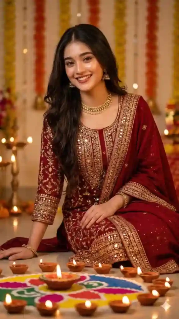 Transform Selfie with Navratri AI Portrait Prompt 3