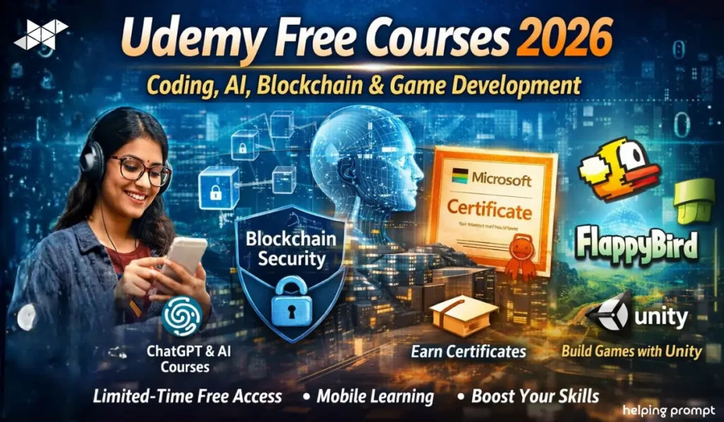 Udemy Free Certificate Courses 2026