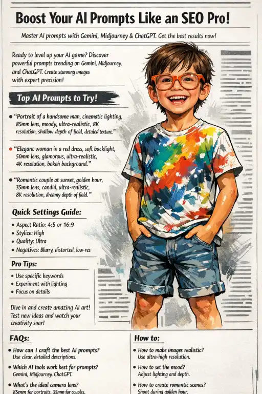 AI Child Portrait Prompt