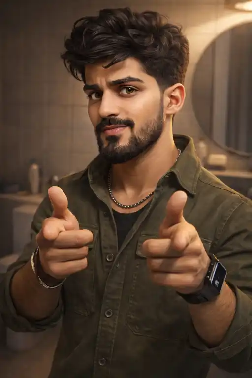 3D Male Caricature AI prompt